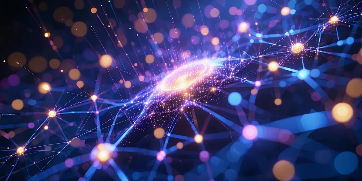 Abstract visualization of multiple DSP platform connections converging into a central optimization hub